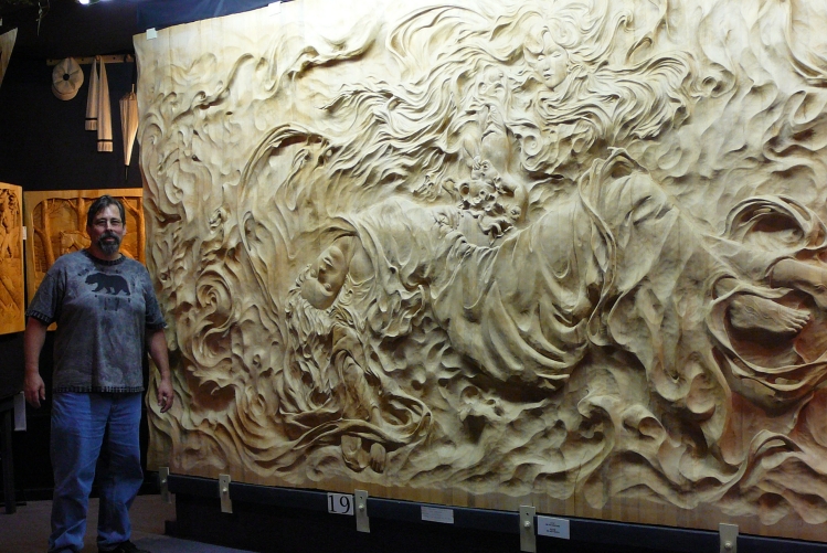 A huge Relief Carving
